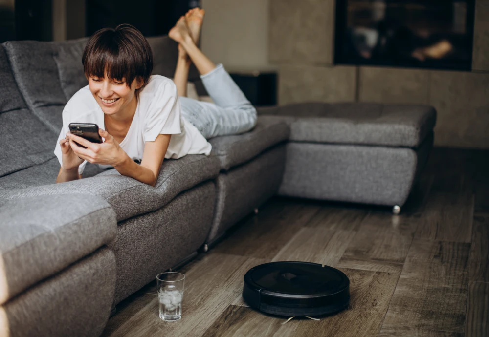 robot vacuum with self cleaning mop